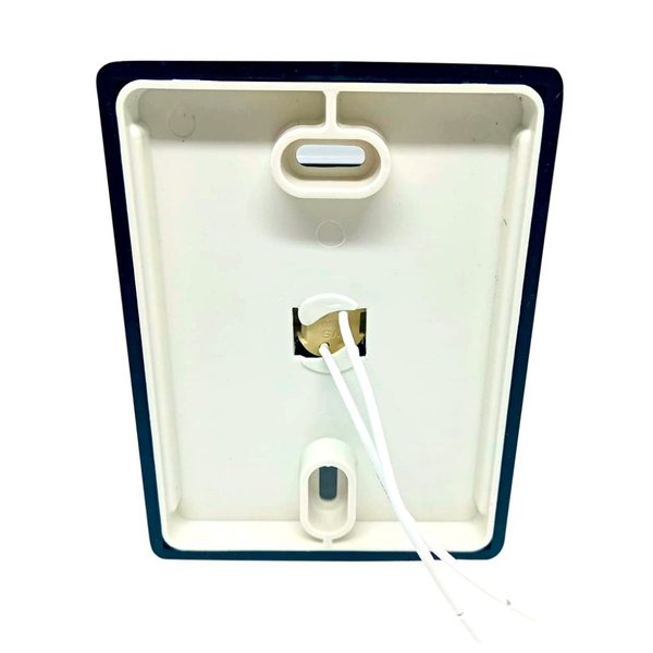 05 arandela luminaria light u 2 fachos 1 aleta interno externo g9