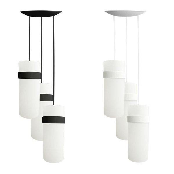 01 lustre pendente oxford triplo luminaria cozinha quarto sala