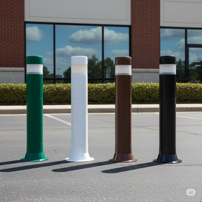 06 poste balizador luminaria aura sitio jardim 45cm