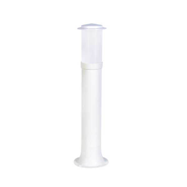 04 poste balizador luminaria york sitio jardim 55cm