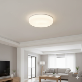 01 plafon luminaria sobrepor redondo london sala quarto p 2 lampadas